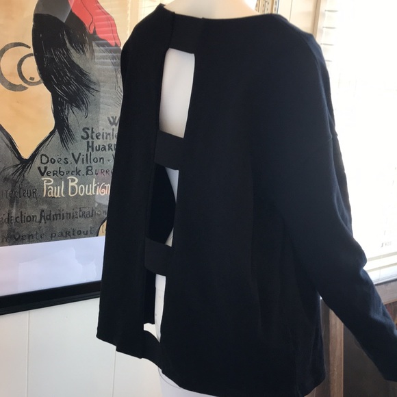 COS Tops - COS Ladder Back Black Top 100% Cotton